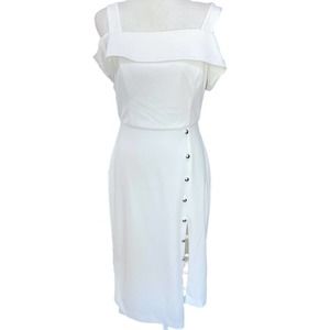 NEW Allen Schwartz White Dress